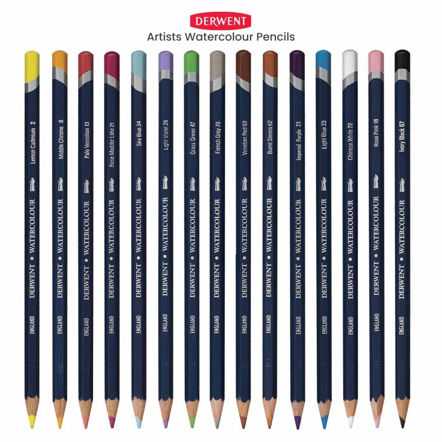 Derwent Artist's Watercolour Pencils