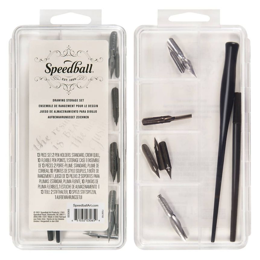 Speedball® Drawing Pen Storage Set