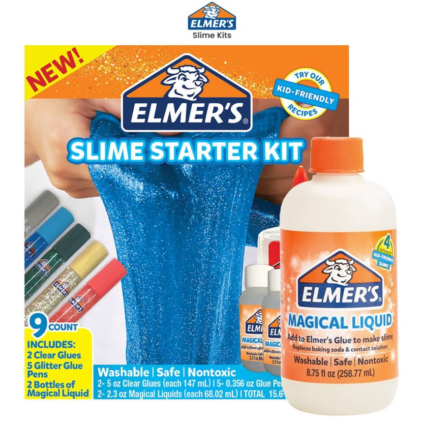 Elmer's Slime Kit, Glitter Slime Kit - DIY Slime