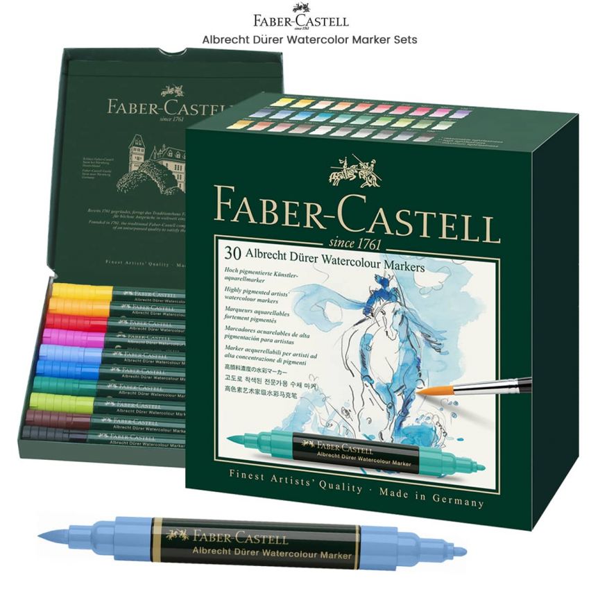 Less Spend, More Value Grip Colour Marker 31246 set 12x, faber castell  markers 
