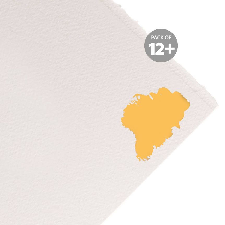 Fabriano Artistico Watercolor Paper 300lb Cold Press, Extra-White (Pack of 12 + 3 Free Sheets)