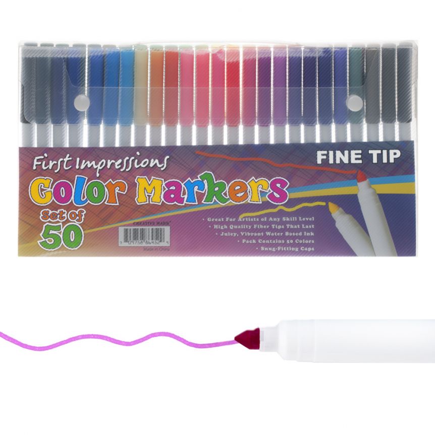 First Impressions Kids Color Art Marker Sets