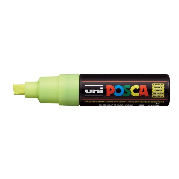 Uni Posca Water-Based Fine Marker, Yellow (PC3M.2)