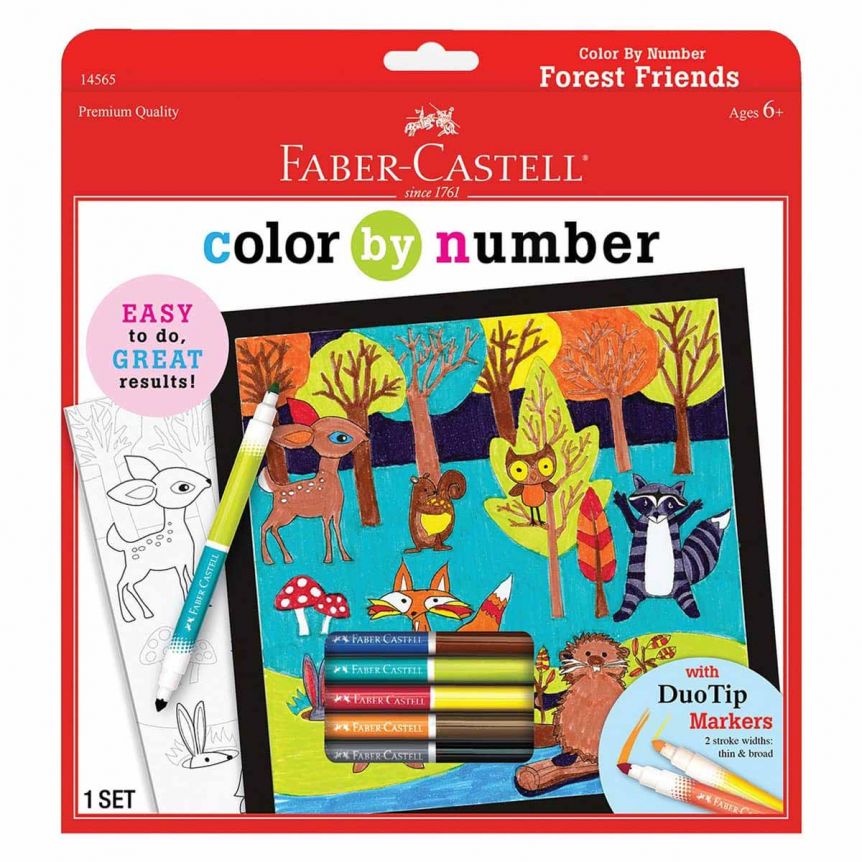 Faber Castell Color by Number Bloomin' Butterflies
