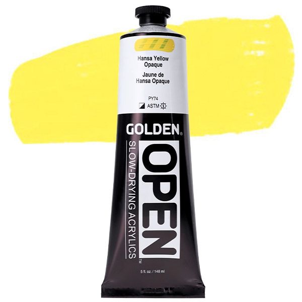Golden Open 60ml Hansa Yellow Opaque Iv
