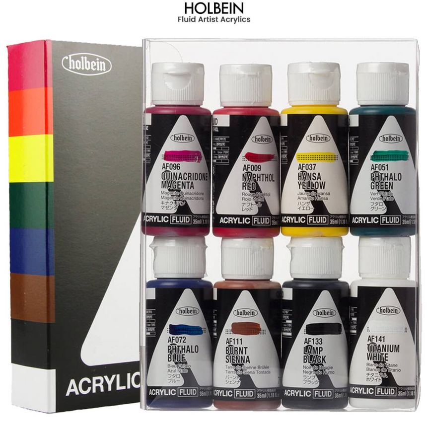 Holbein Fluid Artist Acrylics