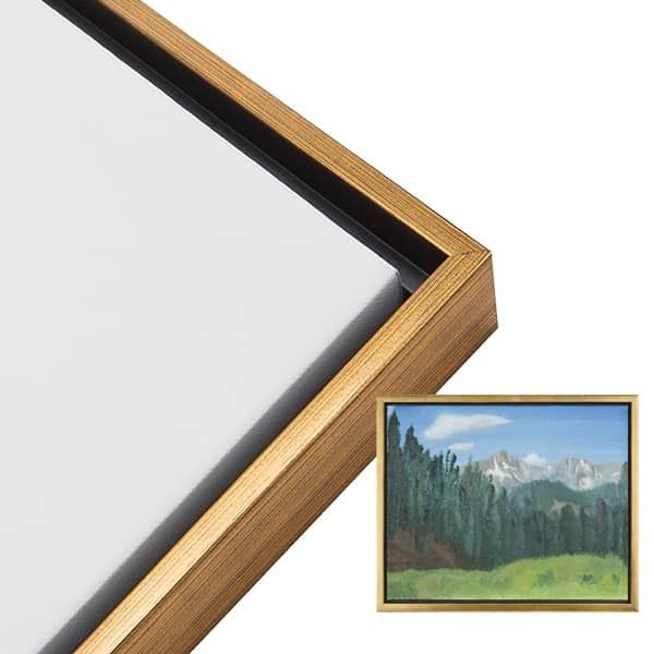 Stretched Canvas in Thick Floating Frame
