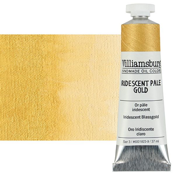 Williamsburg : Oil Paint : 37ml Iridescent Pearl White