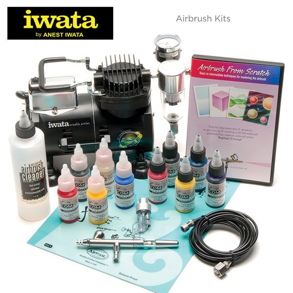  Iwata Eclipse HP-CS Airbrushing System with Smart Jet Air  Compressor