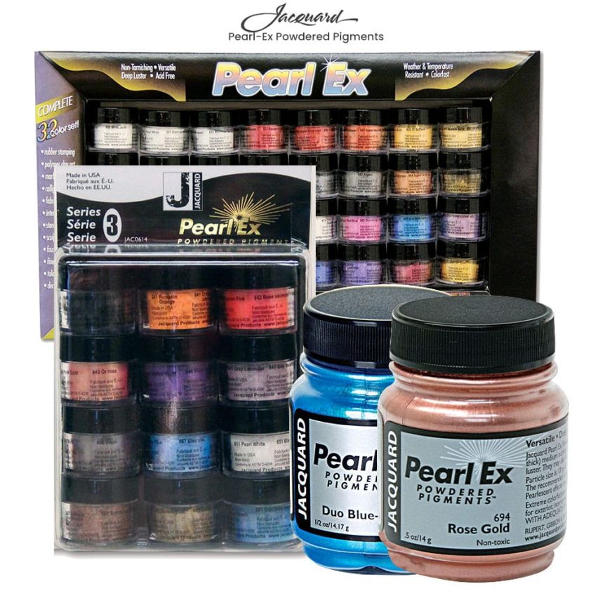 Perl Ex Powder Pigment set For Resin Art / Pouring - sealed !