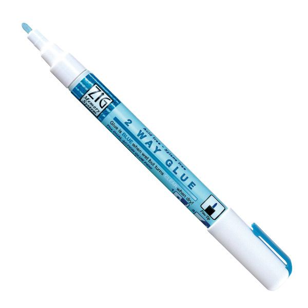 Zig 2-Way Glue Pen – Carded