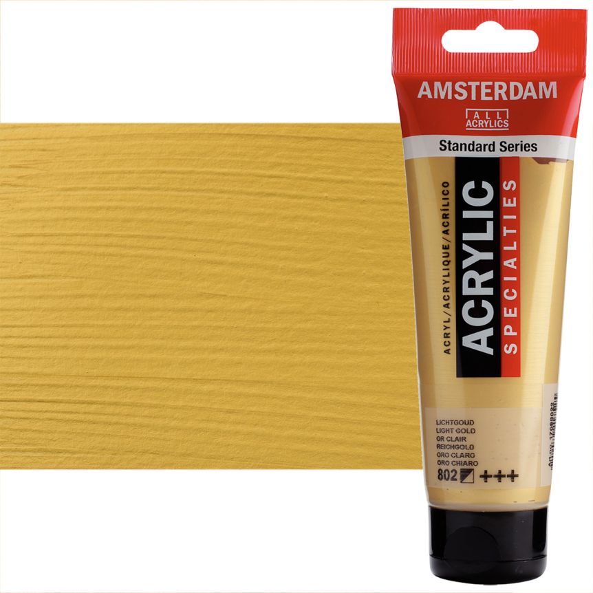 Amsterdam Standard Acrylic - Light Gold, 120ml