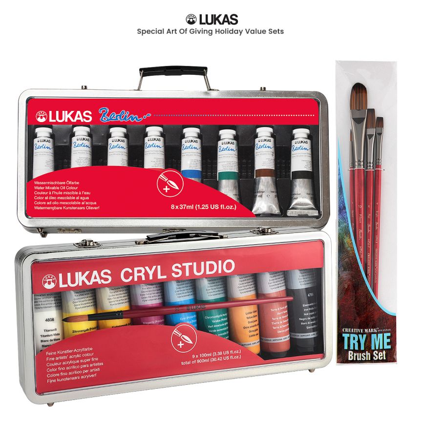Lukas Art of Giving Holiday Paint Sets