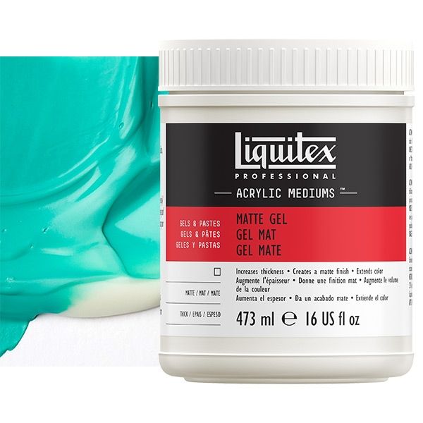 Liquitex - Médium Acrylique - Gel Épais Brillant - 473ml