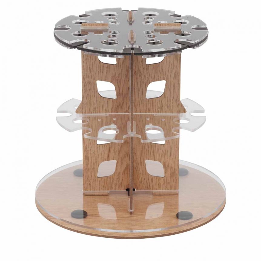 Mezzo Artist Studio Storage, Rotating Brush Rack