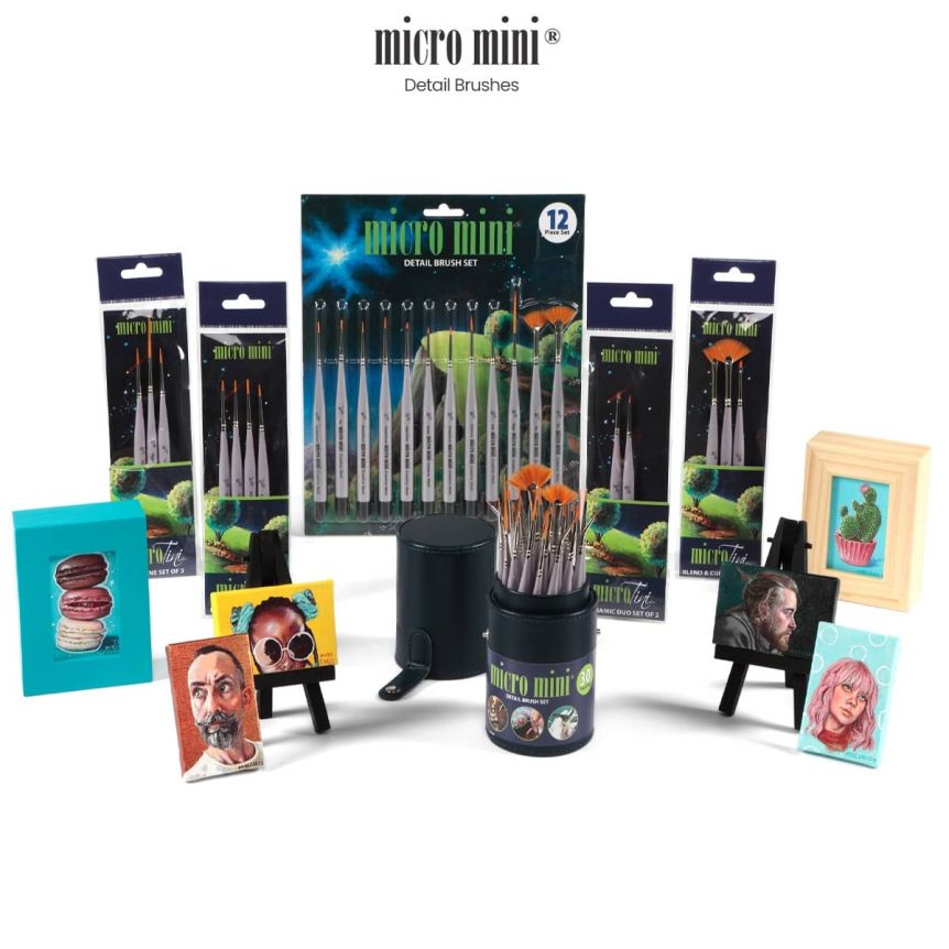 Disposable Detail & Hobby Brushes by Creative Mark