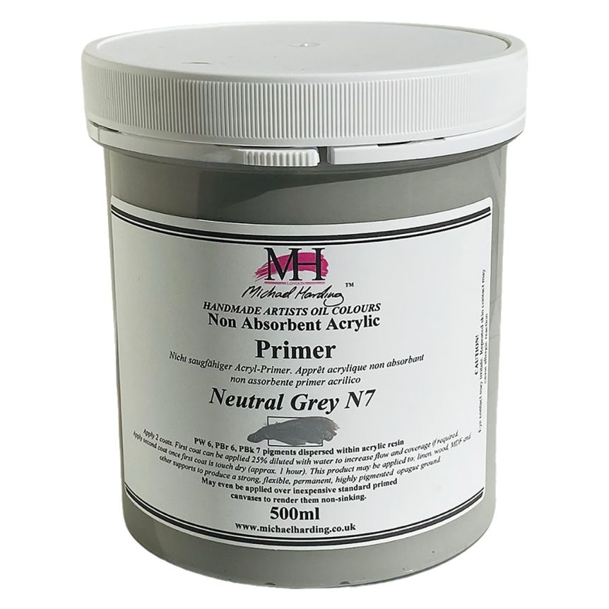 Michael Harding Non-Absorbent Acrylic Primer, 500 ml