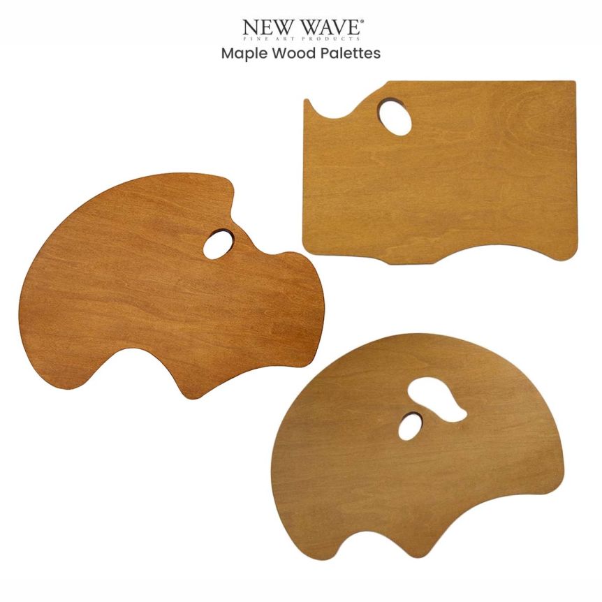 New Wave Salamagundi Artist Wood Palette