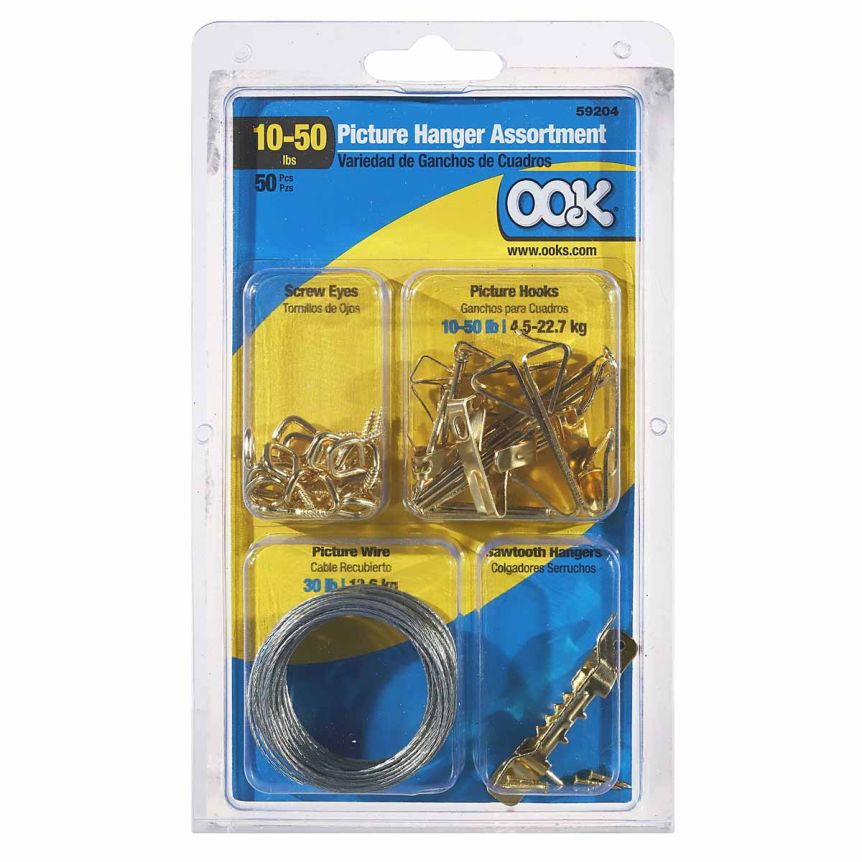 OOK 50 Piece Picture Hanging Kit