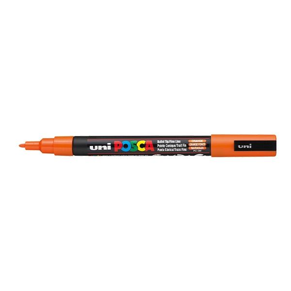 Uni POSCA Paint Marker Pen - Fine Point - Non Alcohol - Odorless Water  Resist