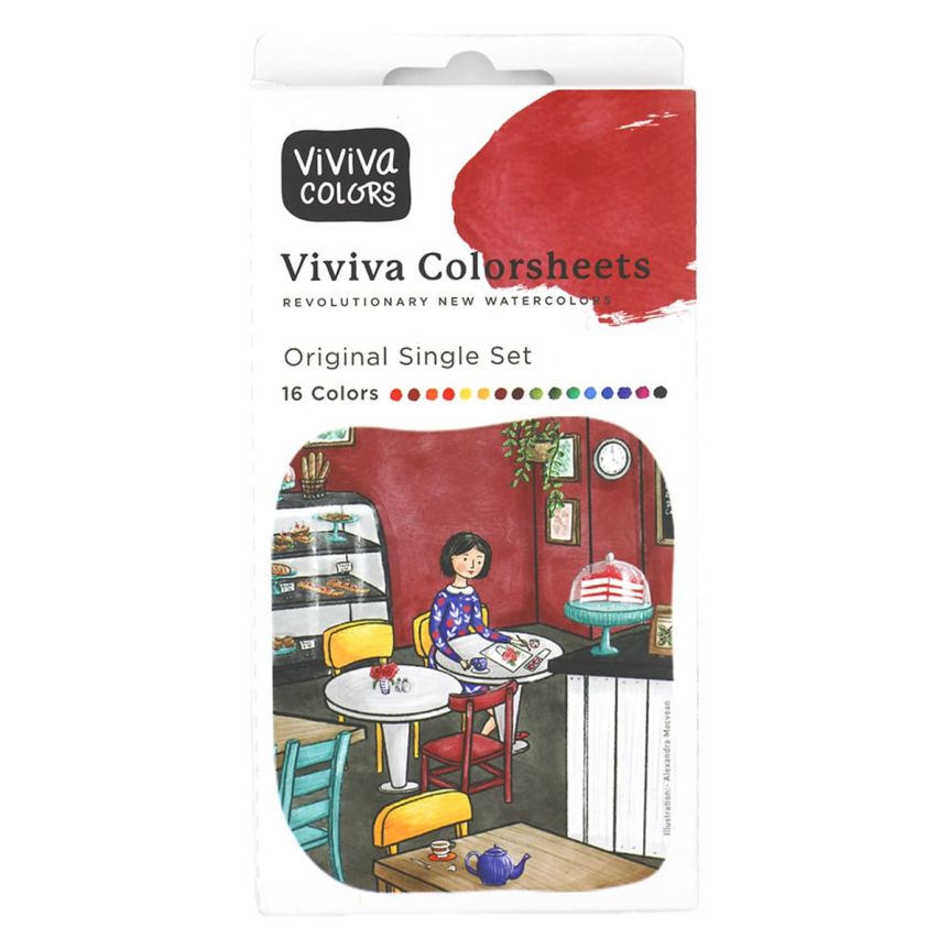 Viviva Watercolor Pans Sets  Oil and Cotton – Oil & Cotton