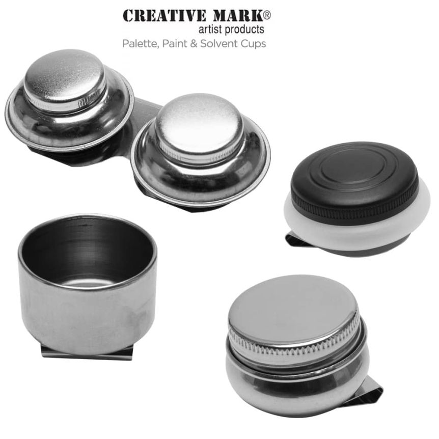 Palette, Paint & Solvent Cups - Creative Mark