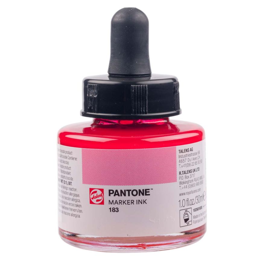 Pantone Marker Ink Bottle, #183 (30ml)