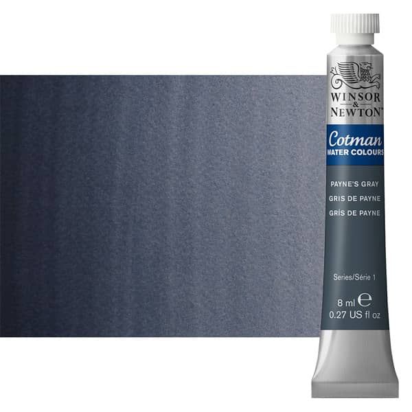 Cotman Watercolor 8 ml Tube - Payne's Grey