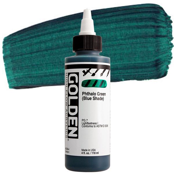 The Best Source for Deals: AHolcroft High Flow Acrylic Paint Phthalo Green  250ml 904