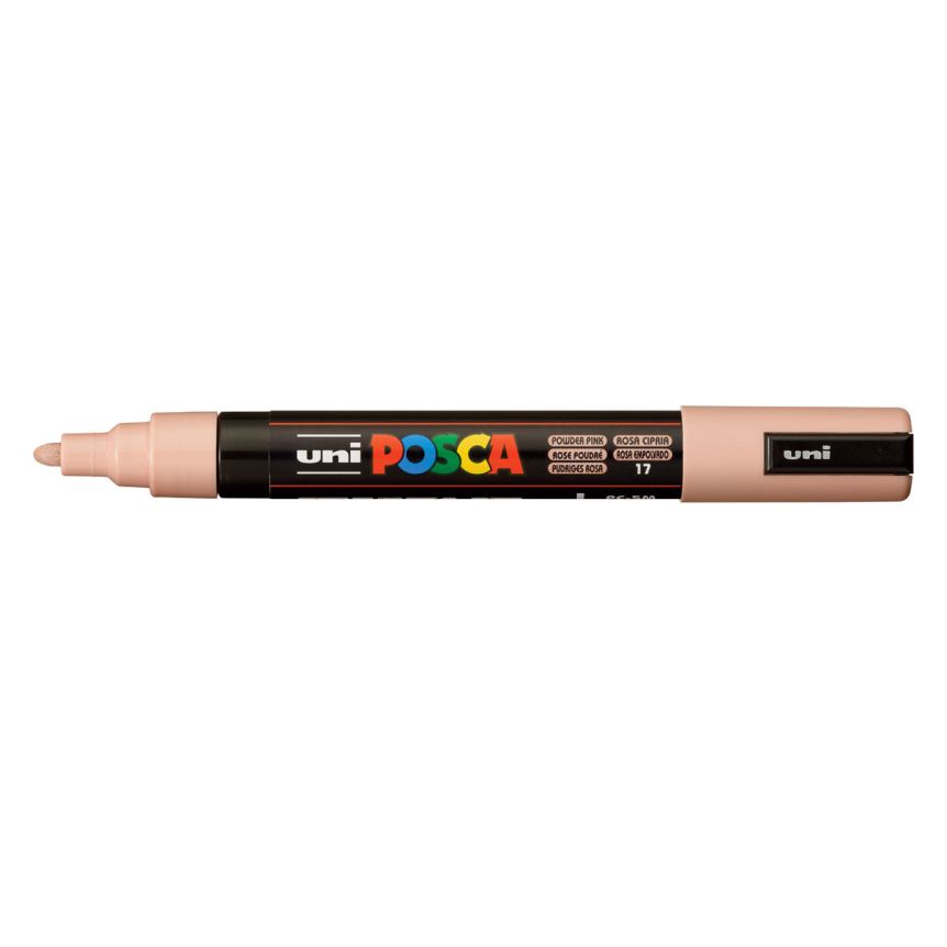 POSCA Acrylic Paint Marker 1.8-2.5mm - Medium Tip, Powder Pink