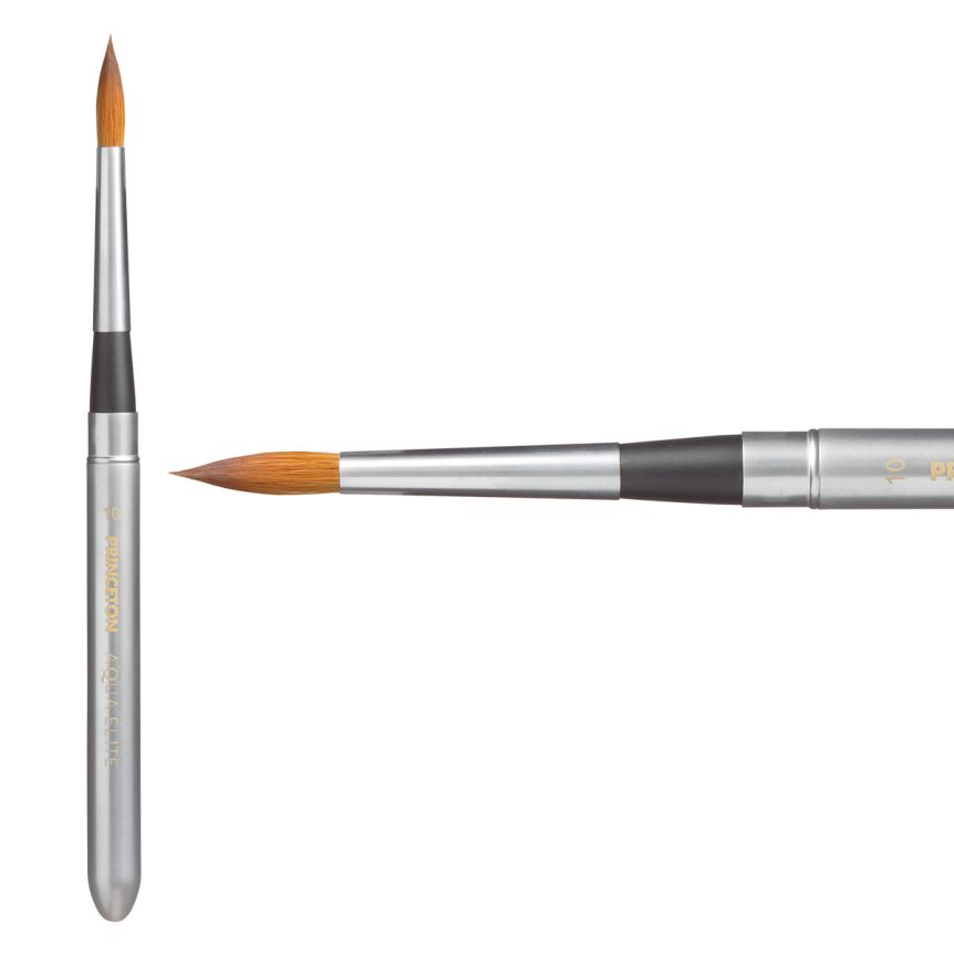 Princeton Synthetic Sable Watercolor Round Brush 10