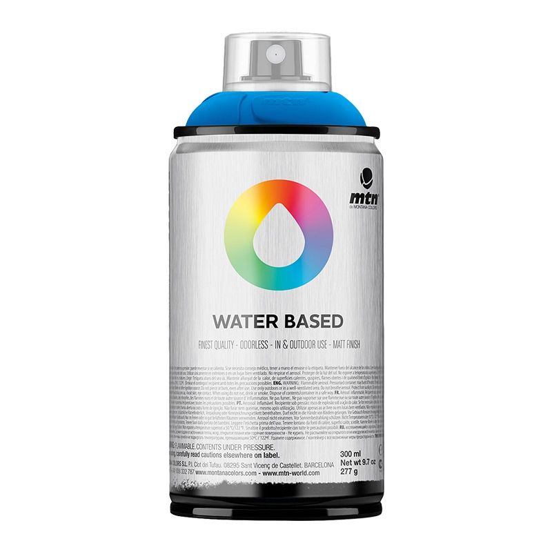 Montana Water Based Spray 300 ml Prussian Blue | Jerry's Artarama