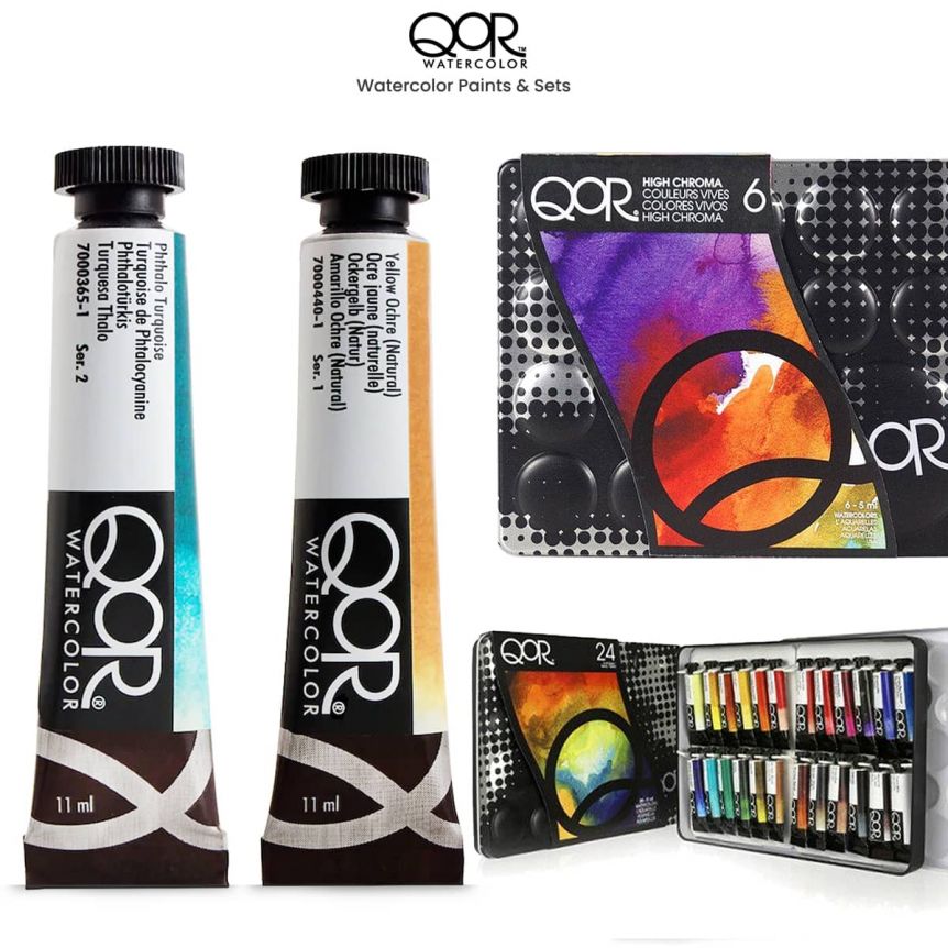 QoR Modern Watercolors Brand Selection