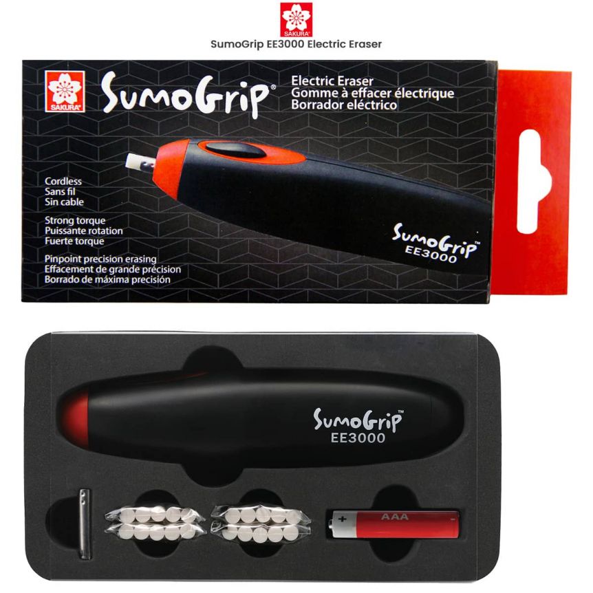 Sakura SumoGrip Premium Retractable Eraser (Discontinued by the  manufacturer) 