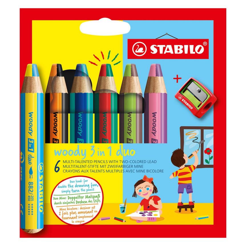 Hoofdkwartier huren Scepticisme Stabilo Woody Colored Pencils & Sets | Jerry's Artarama