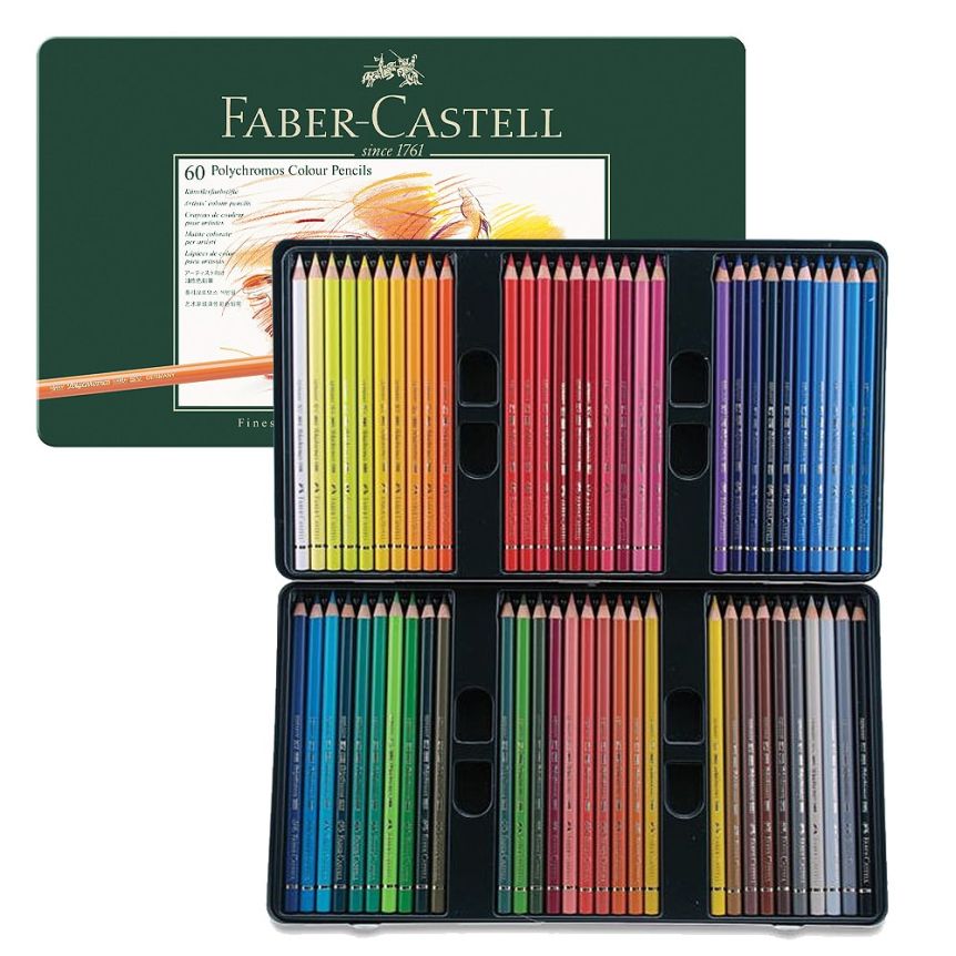 4 Pcs/lot Faber-Castell Polychromos Colored Pencils Unique