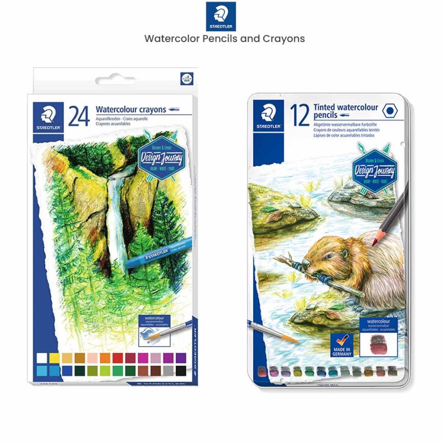 Staedtler Karat Watercolor Crayon Sets