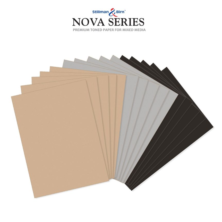 Nova Beige Toned Premium Sketchbook by Stillman & Birn – Sketch Wallet