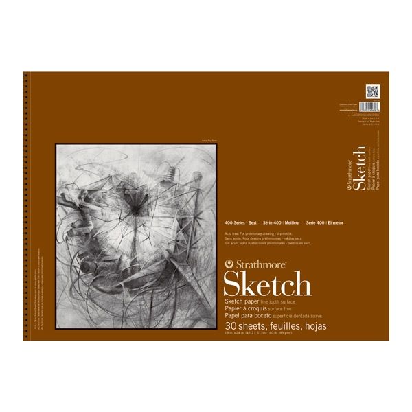 Strathmore 400 Series Sketch Pad 11x14 100 Sheets