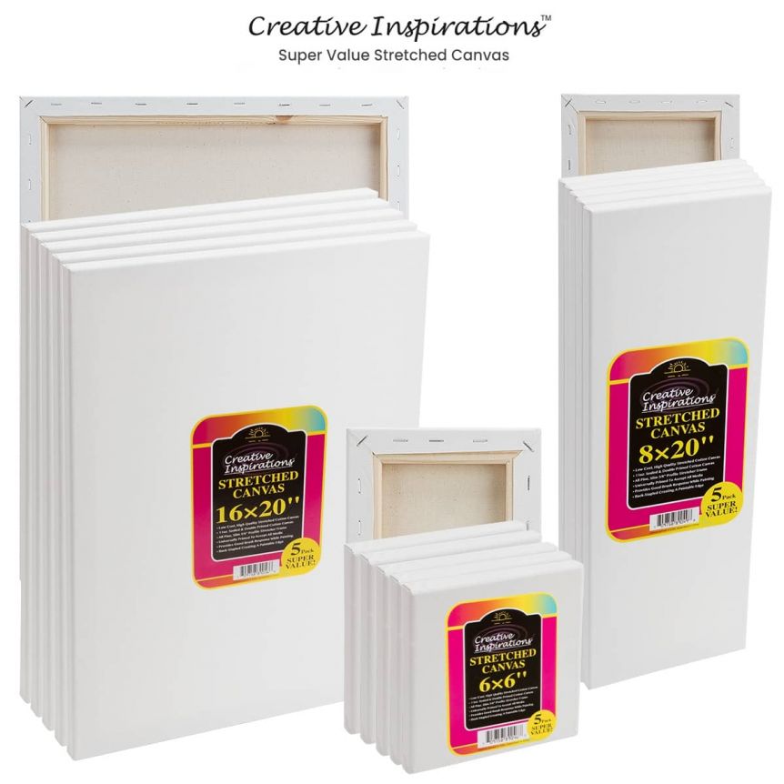 Super Value Stretched Canvas by Creative Inspirations