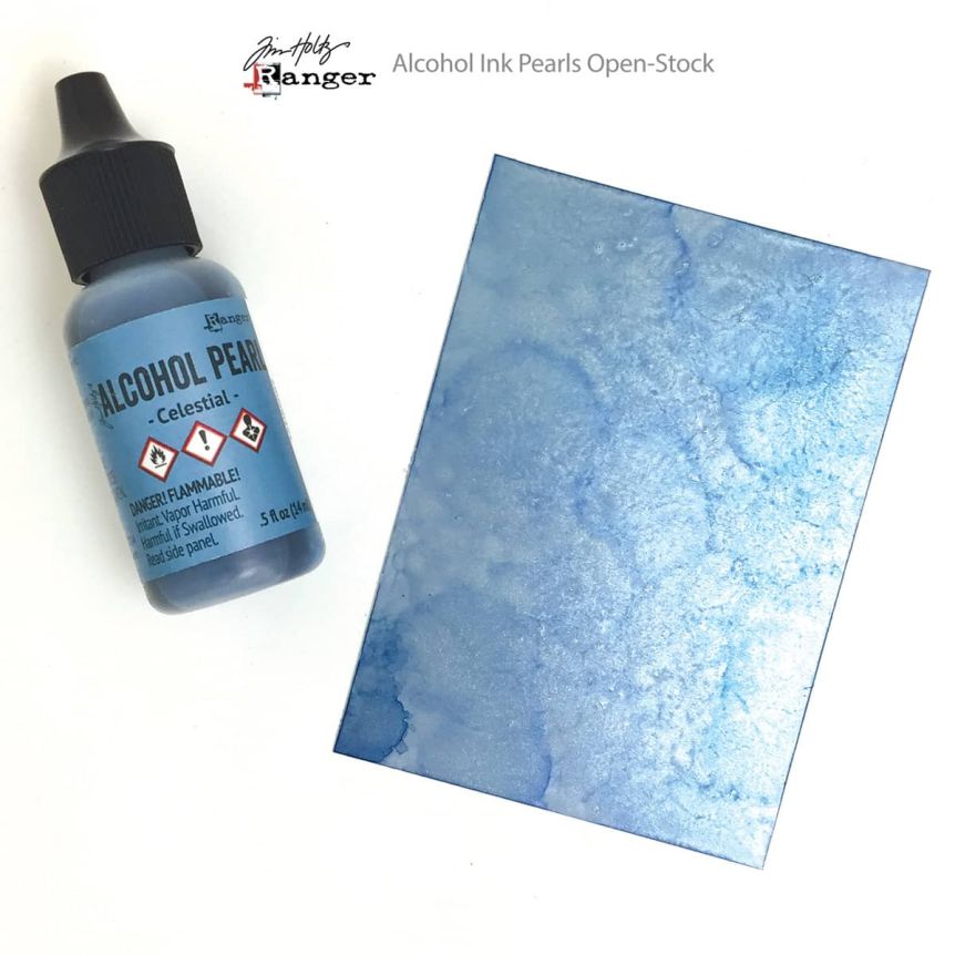 Tim Holtz Pearls Alcohol Inks by Ranger