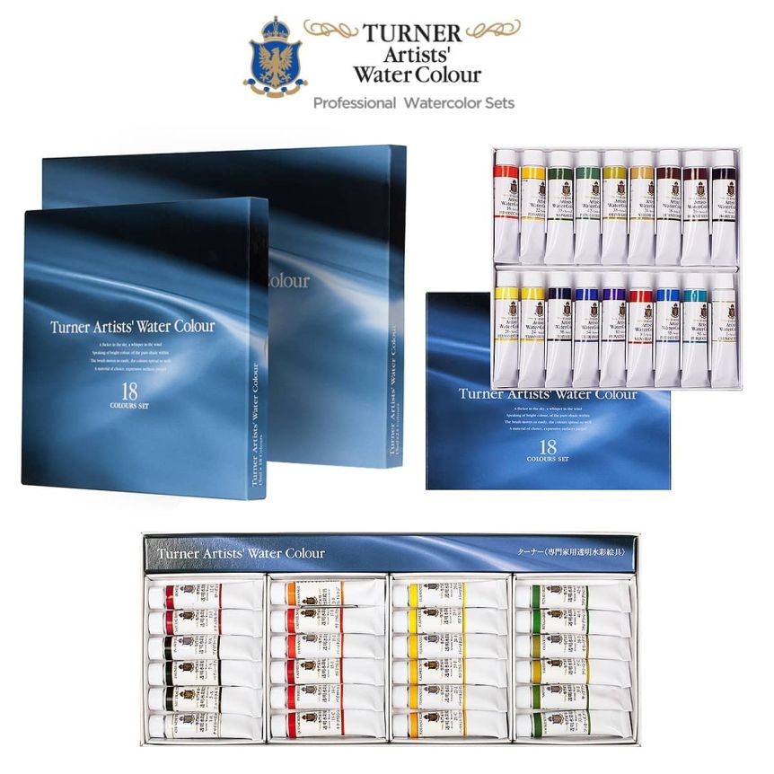 Turner Professional Watercolor Paint Sets