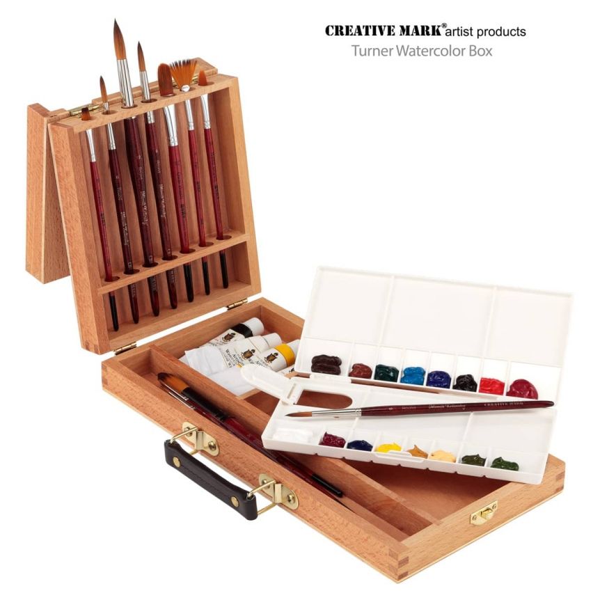 Turner Watercolor Painting Storage & Travel Box