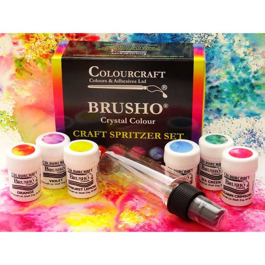 Brusho Crystal Colour, Yellow, 15 Grams