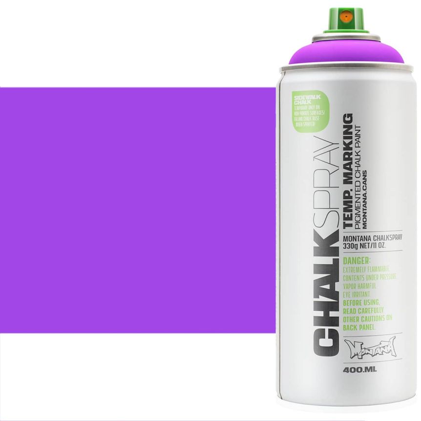 Montana Chalk Spray Paint - 400 ml, Violet