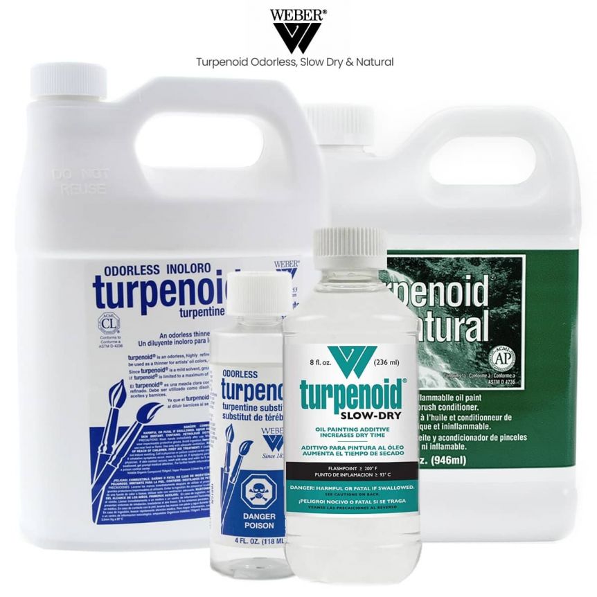 Turpenoid Gel Medium, 150 ml Tube + FREE 4oz. TURPENOID