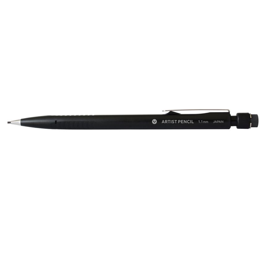 Yasutomo Artist Mechanical Pencil 1.1mm Black