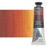 Sennelier Artists' Extra-Fine Oil - Burnt Sienna, 40 ml Tube