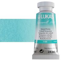 LUKAS Aquarell 1862 Watercolor - Cobalt Turquoise, 24ml