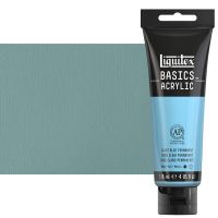 Liquitex Basics Acrylic Paint - Light Blue Permanent, 4oz Tube